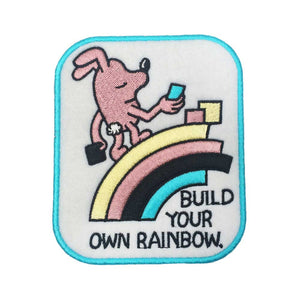 Jeremyville Build Your Own Rainbow Woven Patch