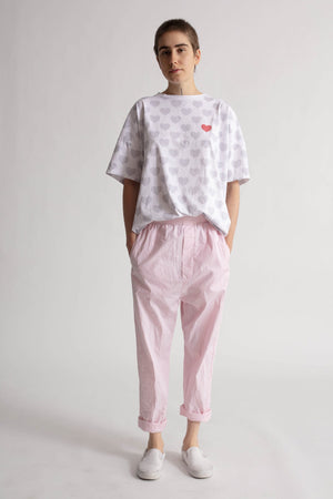 Roni Bar Pink and White Stripped Pants