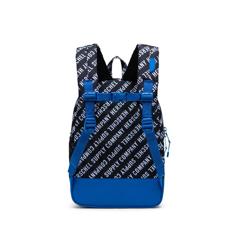 Herschel Supply Heritage Youth Roll Call Black / White / Lapis Blue Back Pack