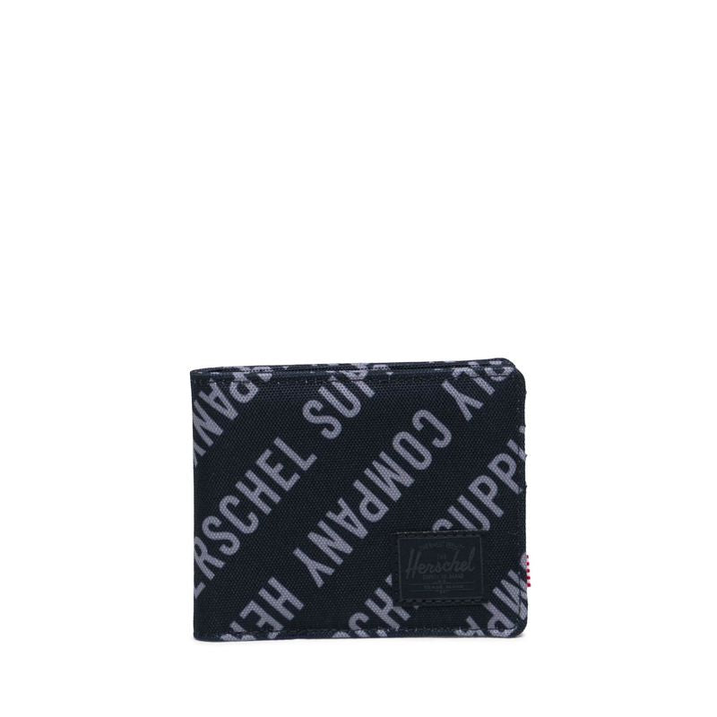 Herschel Supply Roy RFID Roll Call Black / Sharkskin Wallet