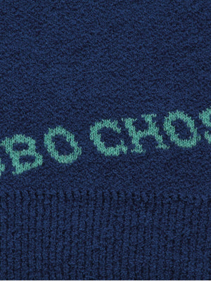 Bobo Choses Jacquard Cardigan Blue