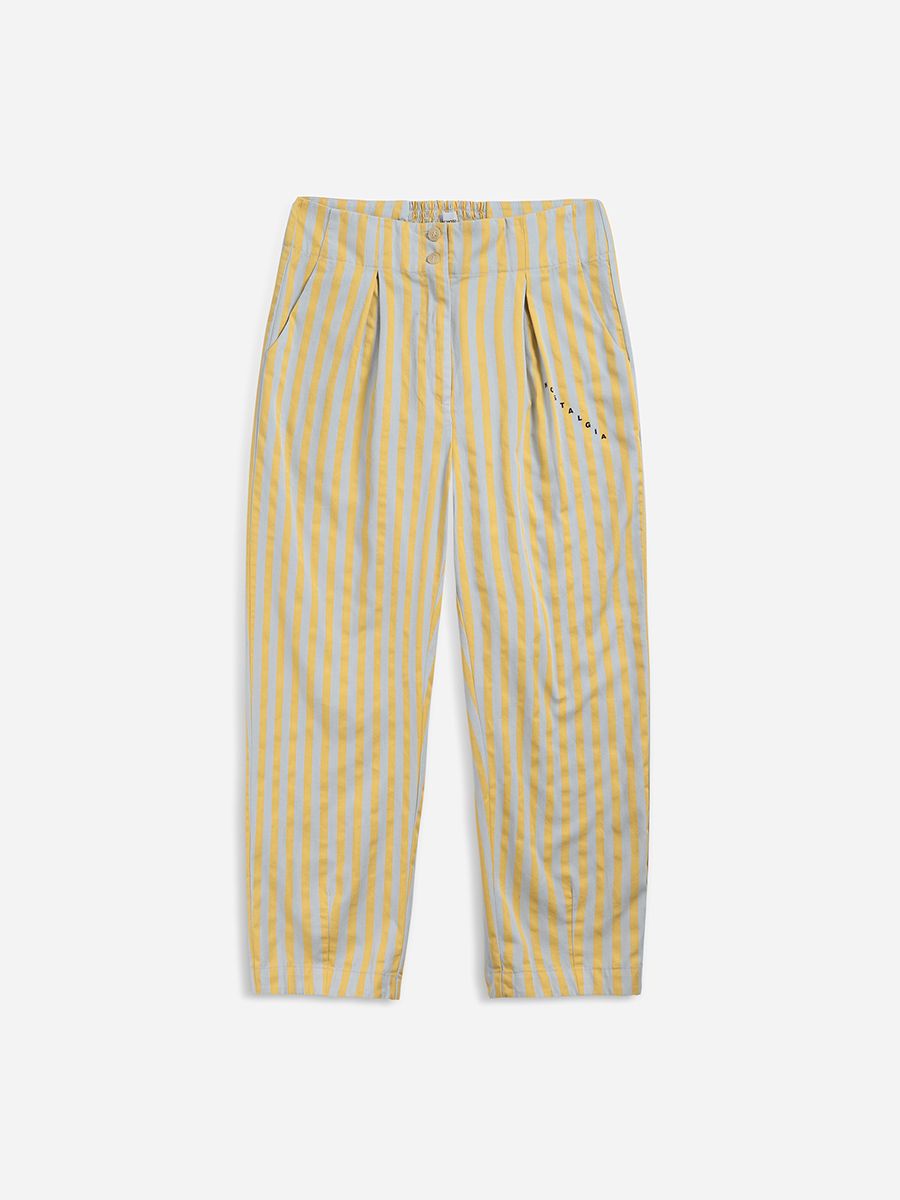 Bobo Choses Women's Striped Pleated Trousers