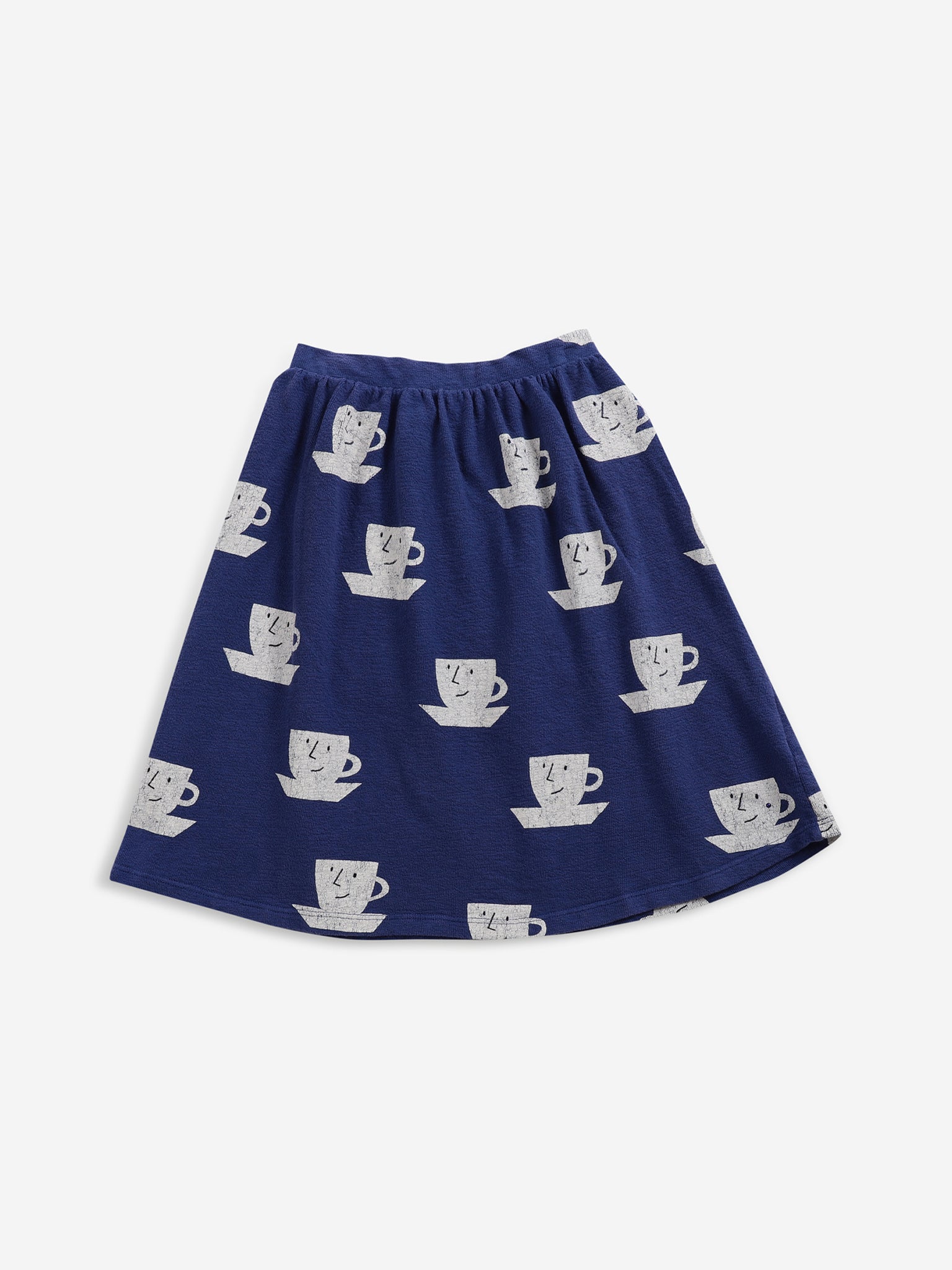 Bobo Choses Organic Cotton Cup Of Tea All Over Midi Skirt