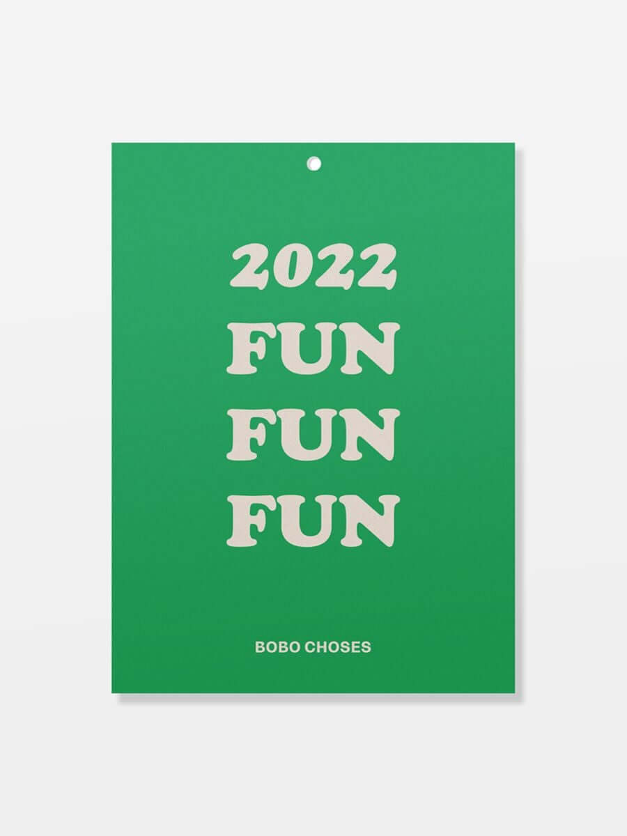 Bobo Choses Fun Colouring Calendar 2022