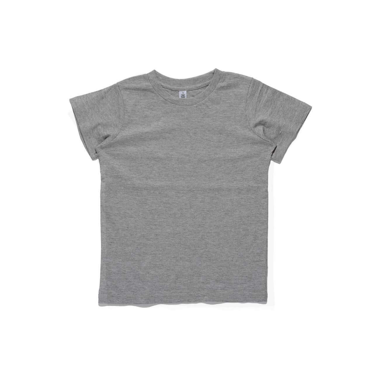 AS Colour Basic Kids Cotton Crew Neck Tee Shirt White, Navy, Coal and Grey Marl - Frankie's Story - 4