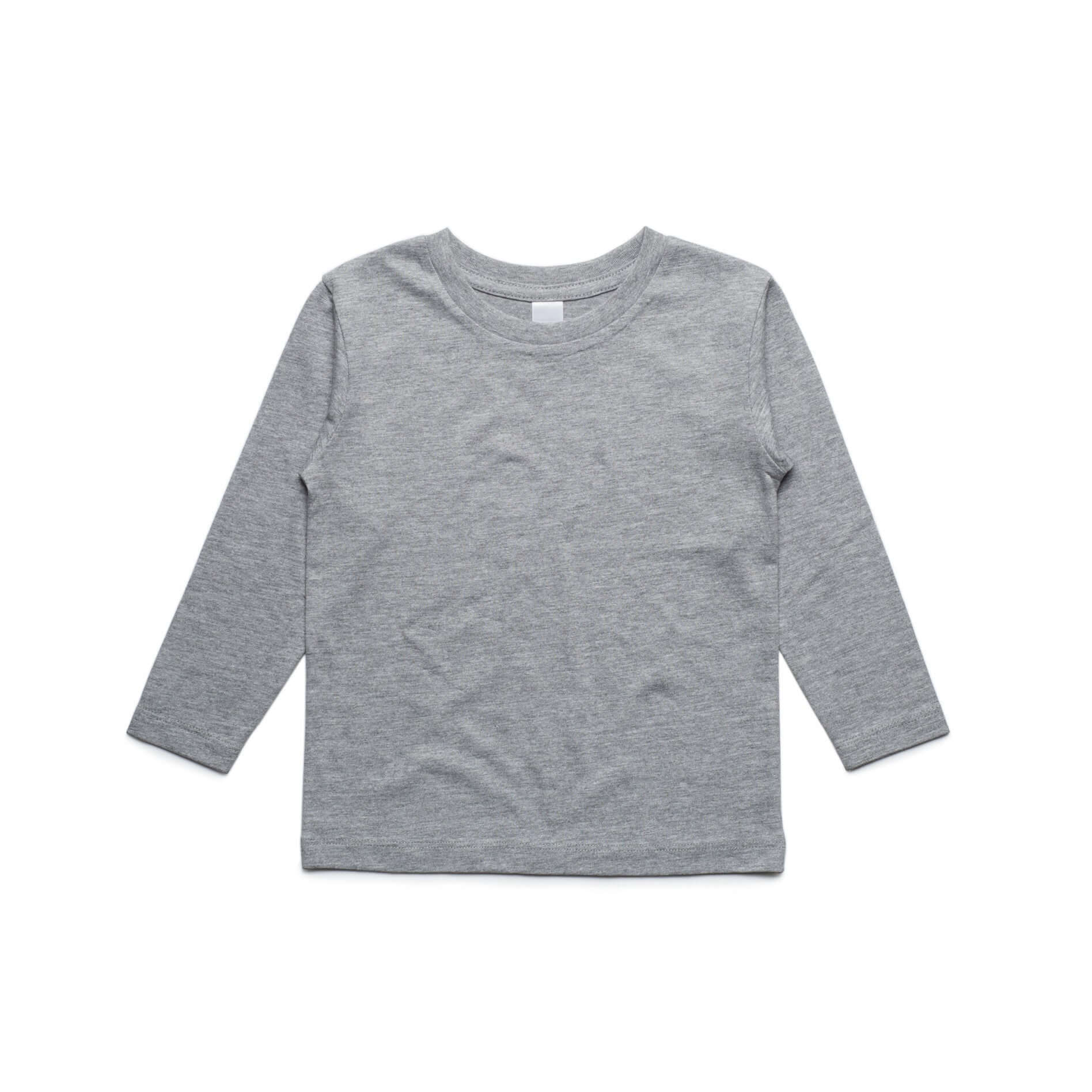 AS Colour Kids Cotton Long Sleeve Basic Tee Shirt White, Black and Grey Marl - Frankie's Story - 3