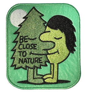 Jeremyville Be Close To Nature Woven Patch