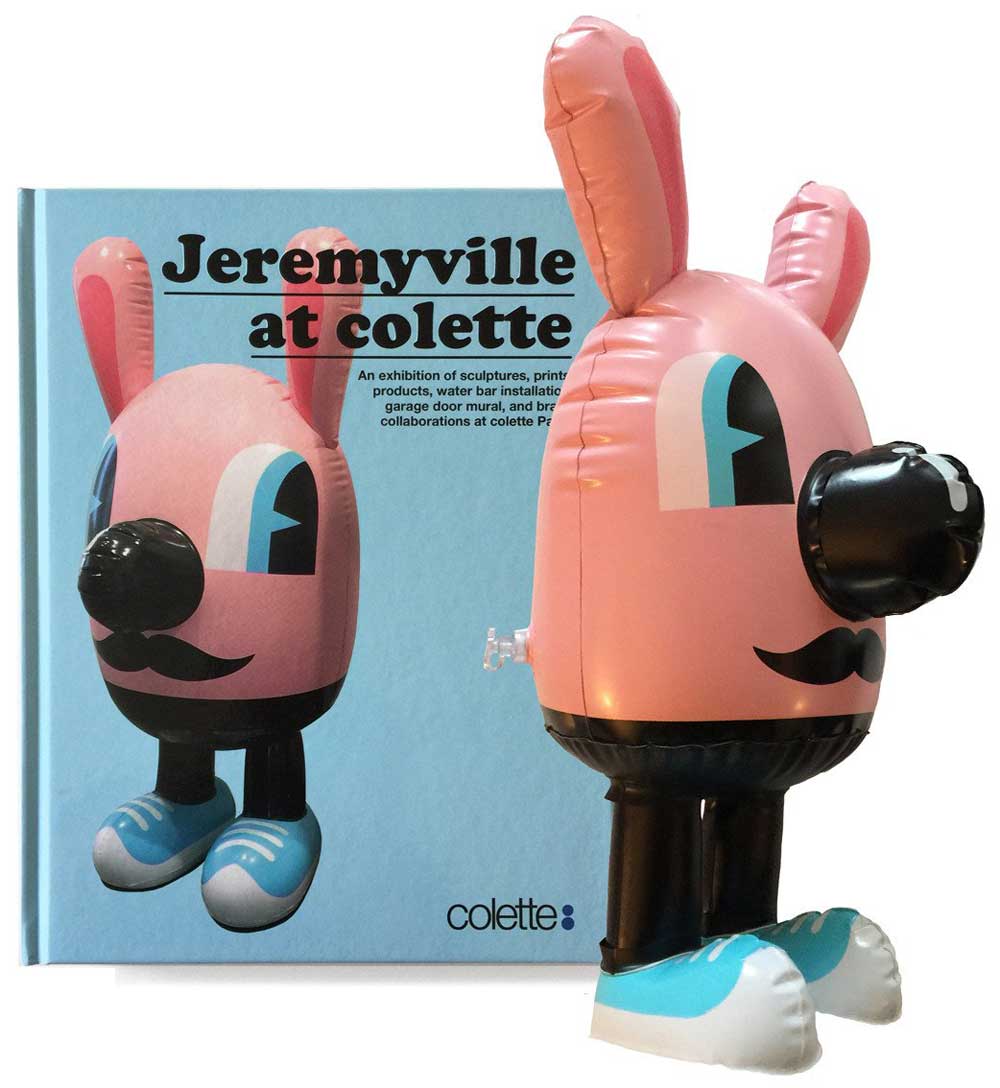 Jeremyville at Colette with Inflatable