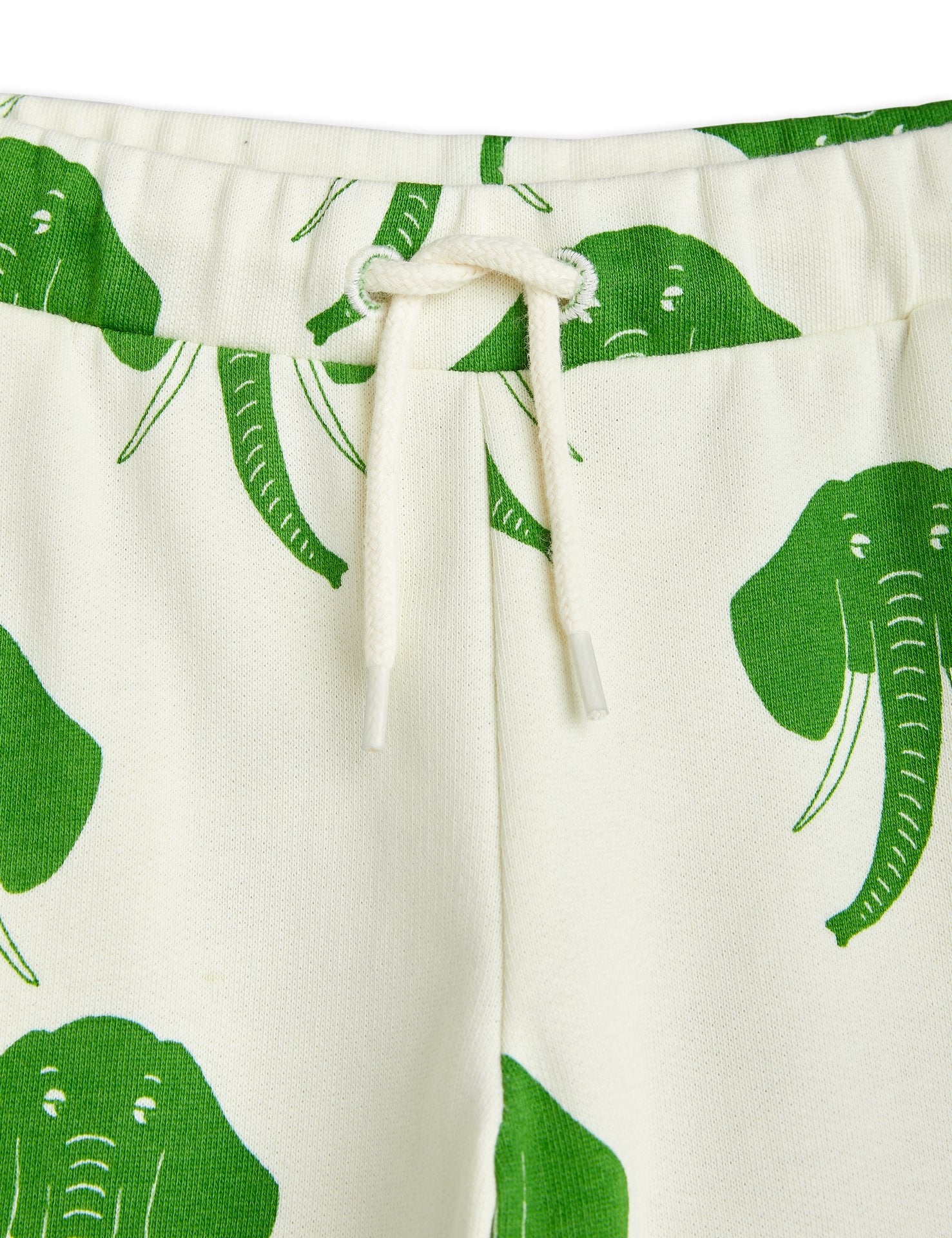 Mini Rodini Elephants All Over Print Sweatpants Offwhite