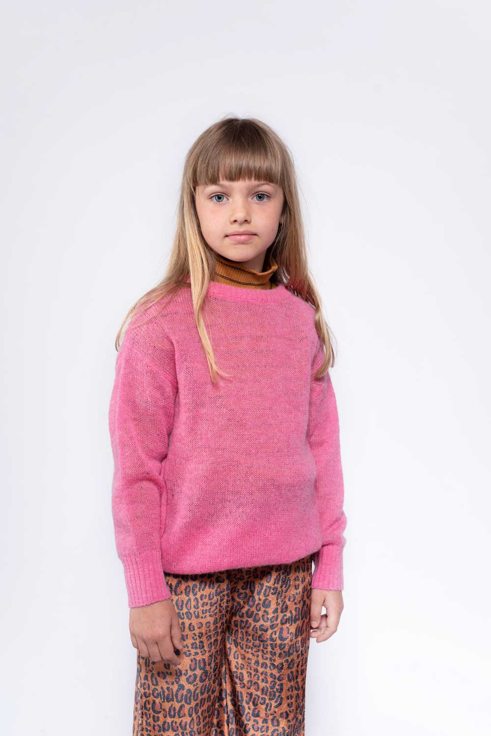 Repose AMS Knit Boxy Sweater Glory Pink